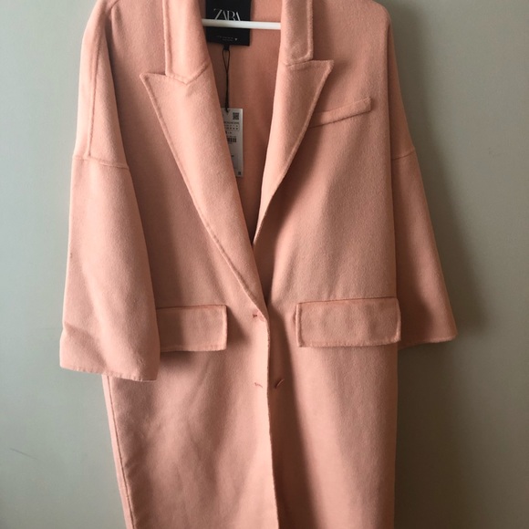 Beautiful long salmon coat 🧥 - Picture 6 of 6